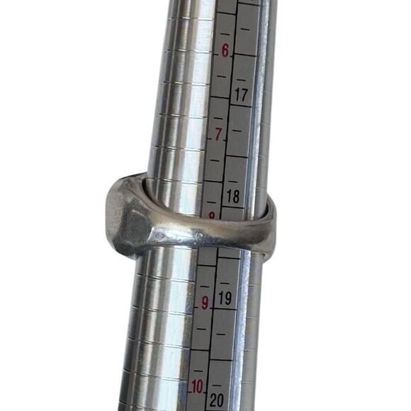 Silpada R2758 Classique Hammered 925 Sterling Silver Dome Ring Size 8 - Picture 14 of 16